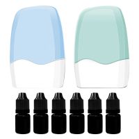 Identity Protection Roller Stamp 2Pack Confidential Roller Stamp with 6Pack Ink, Identity Protection Roller Stamps