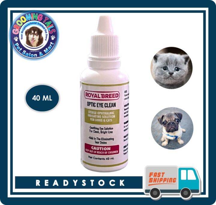 ROYAL BREED Optic Eye Cleaner (Sterile Ophthalmic Irrigating Solution