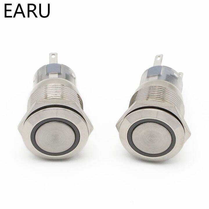 19mm-metal-push-button-switch-waterproof-momentary-reset-self-reset-led-light-illuminated-car-engine-pc-power-3v-5v-12v-24v-220v