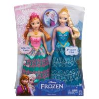 ของแท้ 100% Disney Store Frozen Rayal Sister Elsa Anna Doll Set ตุ๊กตาแอนนา เอลซ่า จาก โฟรเซ่น