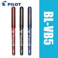 6pcs Pilot V Ball BL-VB5 6pcslot Pur Ink Gel Pen BlackBlue Super Smooth Writing Supplies