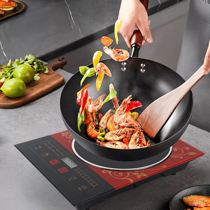 Household High-Power Stir-Fry Hot Pot Light Wave Induction Cooker - China Induction  Cooker and Electromagnetic Oven price