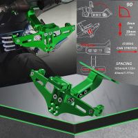 Motorcycle Adjustable ear License Plate Mount Holder with LED Light For Ducati MONSTER 400 620 695 696 796 821 1100 1200