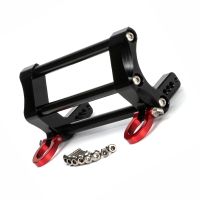 LCG Metal Front Bumper with Tow Hook for Axial SCX10 Traxxas TRX4 1/10 RC Crawler Car DIY Upgrades Parts