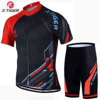 X-Tiger ฤดูร้อนเสื้อเจอร์ซีย์นักปั่นชุด Maillot Ropa Ciclismo ขี่จักรยานจักรยานชุดเสื้อผ้าเมาเท่นไบค์ชุดปั่นจักรยานชุดชุดกีฬาสำหรับปั่นจักรยาน