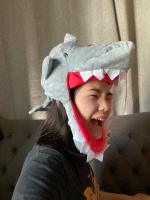 หมวก หมวกฉลาม ฉลาม ปีใหม่ ของขวัญปีใหม่ จับฉลาก ปาร์ตี้ ของขวัญ