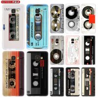 ☫۩ﺴ Case For Samsung A8 A6 Plus 2018 2017 2016 A20S A21S A32 A30S A50S A42 A52 A72 A7 A5 Soft Bag RETRO CLASSIC CASSETTE Unique