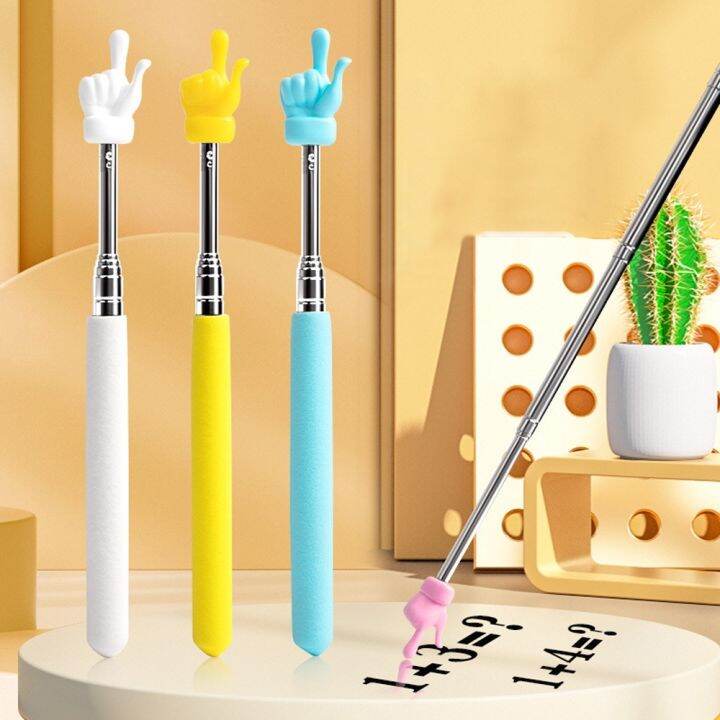 RF NOTES Telescopic Teachers Pointer Rod Finger Design Retractable ...