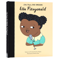ฝันใหญ่คนตัวเล็ก Milu Ella Fitzgerald ปกแข็งสำหรับเด็กสมุดวาดภาพระบายสีสำหรับเด็กหนังสือภาษาอังกฤษของแท้