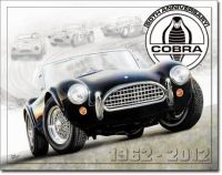 Shelby Cobra 50th Anniversary1962-2012ป้ายดีบุก13 X 16in