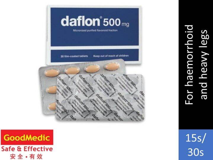 Daflon 1000mg Tablet 30s