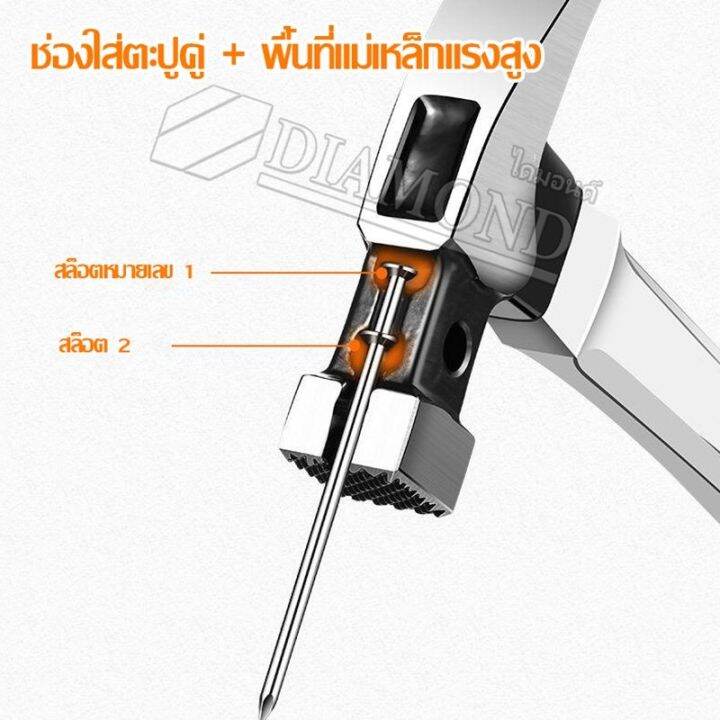 สินค้าพร้อมจัดส่ง-diamond-ค้อน-ค้อนยาง-ค้อนเล็ก-ค้อนตอกตะปู-ฆ้อนยาง-ฆ้อน-ค้อนสั้น-ค้อนหงอนด้ามสั้น-ขนาดพกพา-ฆ้อนตอกสมอบก-สินค้าใหม่-จัดส่งฟรีมีบริการเก็บเงินปลายทาง