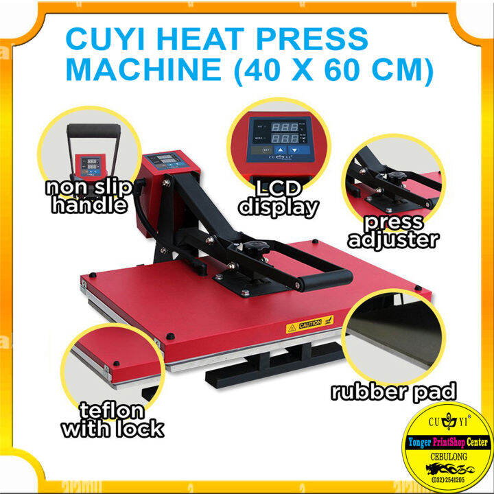 Cuyi Heat Press Machine A2 40x60cm CEBULONG CUYI Lazada PH