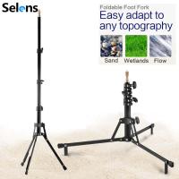 Selens สตูดิโอถ่ายภาพ Heavy Duty MF-6027B สั้นรุ่น Light สำหรับไฟถ่ายภาพสนับสนุนระบบผู้ถือ Fotografie Accessoire