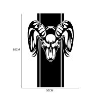 ’；【‘； 1PCS Cool Design Stripe Creative Graphic Car Truck Stickers For Dodge Rear Lathe Ram 1500 2500 3500 Rebel Mopar Vinyl Decals