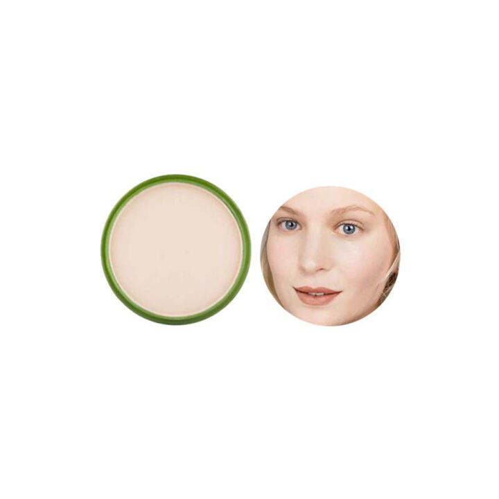 mkn1lu 【ZNBY】 Aloe Vera Essence Dry Powder Makeup Setting Oil Control