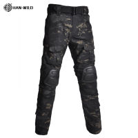 Outdoor Paintball Clothing Military Shooting Uniform Tactical Combat Camouflage Shirts Cargo Pants ElbowKnee Pads Suits