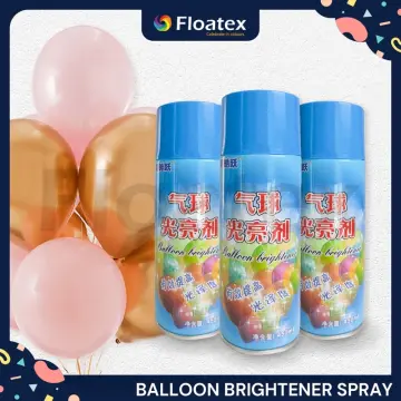 Balloon Brightener Spray Polish Shine Keeps Latex Balloons Looking