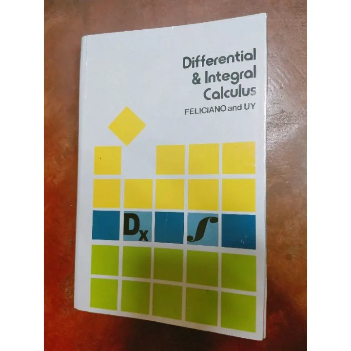 Differential and Integral Calculus by Feliciano Uy Lazada PH
