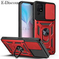 เคสโทรศัพท์ใหม่สำหรับรถยนต์ TCL 40 SE ฝาปิด พับได้ป้องกันกล้องราวโลหะบานเลื่อนยากกันกระแทกสำหรับ TCL 40SE เคส