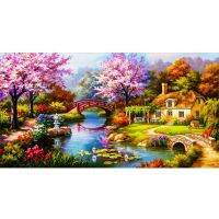 Crafts DIY Diamond Painting Cross-Stitch Diamond Embroidery Home Decor Wall Decoration 16X35 Inch