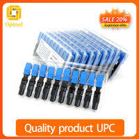 FTTH Embedded Fiber Optic Fast Connector SC UPC 0.3dBSingle Mode Fiber Optic Adapter SC UPC Cold Connection Quick Field Assembly