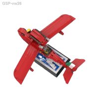 Qsv35 Porco Rosso 21 Flogore Kit Blocko De Construção Avião ES Luttijolo Modelo Anime Miyazaki Macchi M.33หมูแดง Hidroavião Savoria