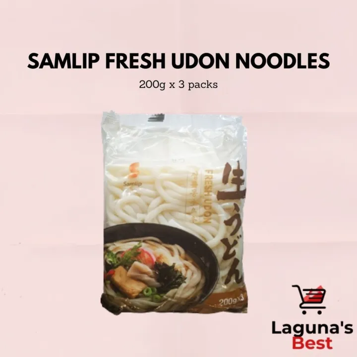 Samlip Fresh Udon 200g x 3 packs Lazada PH