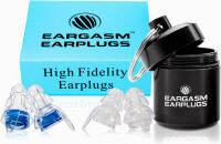 Eargasm High Fidelity Earplugs for Concerts Musicians Motorcycles Noise Sensitivity Conditions and More (Ear Plugs Come in Premium Gift Box Packaging) - Blue