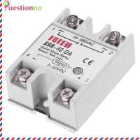 {Questionno} เดี่ยวเฟส DC 3-32V To AC 24-380VAC SSR-40DA 40A Solid State Relay โมดูล