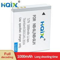 HQIX สำหรับ Canon IXUS 310 210 105 85 25 SD1300 SD770 SX710 300 200 95 SD1200 SD3500 SD980 300กล้อง NB-6L แบตเตอรี่ที่ชาร์จ6LH