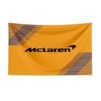 แบนเนอร์3X5ft ธง Mclarens แบนเนอร์พิมพ์โพลีเอสเตอร์สำหรับตกแต่งรถแข่งของเล่น