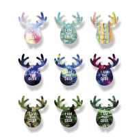 【Cw】Deer Shaped Car Pendant Air Freshener Decoration Solid Aromatpy Perfume Tablet Scented Piece 【hot】