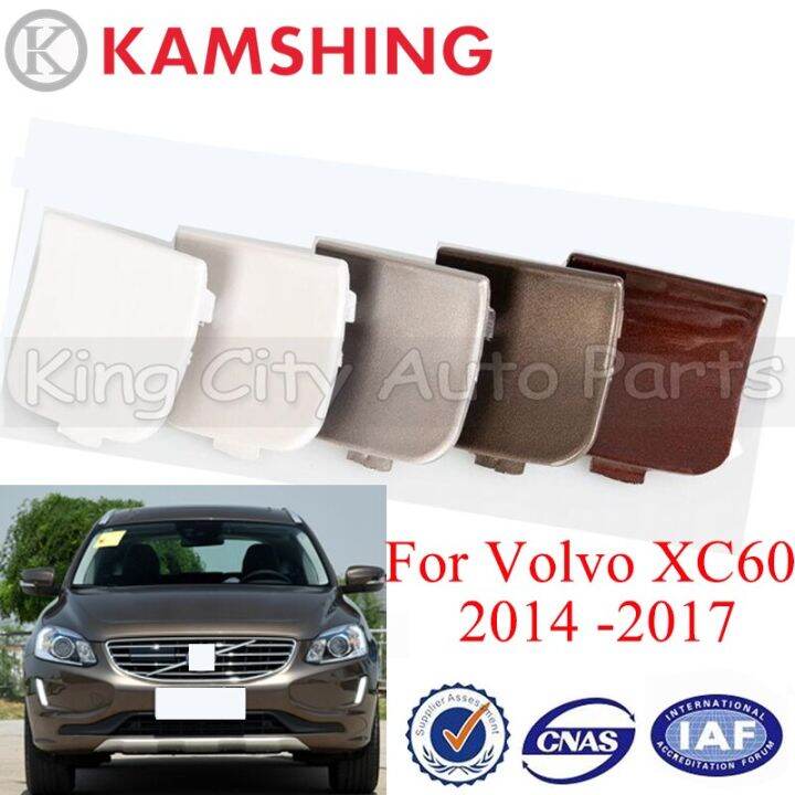 capqx-ฝาเบ็ดลากกันชนฝาปิดมีที่ยึดสำหรับ-volvo-xc60-2014-2015-2016-2017กันชนหน้ารถฝาปิดขอเกี่ยวกับลากจูงพ่วง