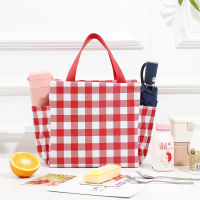 New Portable Lunch Bag for Women New Thermal Insulated Lunch Box Tote Cooler Handbag Lunch Bags Convenient Box Tote Food Bags