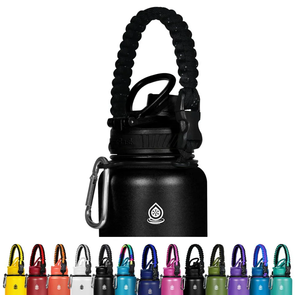 Paracord Handle Strap Holder, Carabiner Compatible With Hydro Flask  Accessories