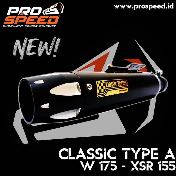 Prospeed Exhaust Slip On W 175 Clasic Series Prospeed Lazada Indonesia
