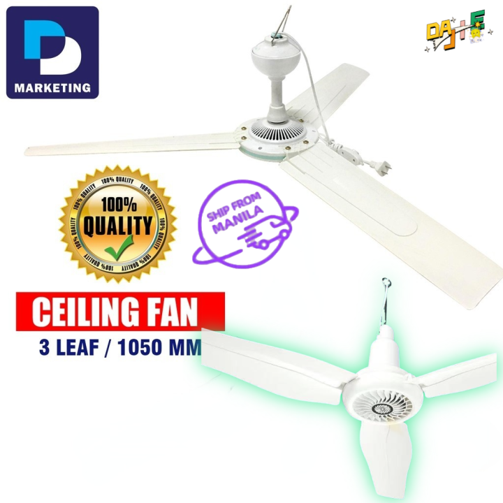 3 LEAF CEILING FAN 1050 MM MABUHAY BRAND Lazada PH