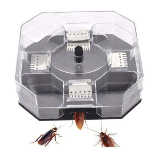 【High Quality】Effective Reusable Cockroach Catcher Trap Killer Bait Box ...