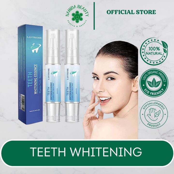 Eelhoe 4mL Teeth Whitening Pen Dazzling White Whitening Pen For Teeth ...