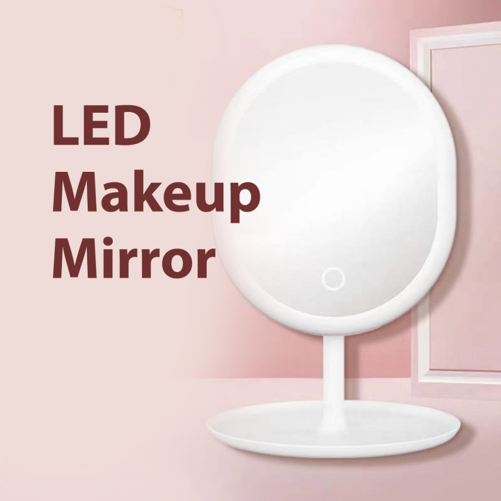 LED Makeup Mirror (WHITE) Lazada PH