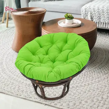 Hammock Chair Cushion Egg Chair Cushion Replacement Indoor or Outdoor Swing Chair Seat Cushion Pillow Round Thicken Chair Pad for Home Patio 60cmx60cm