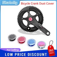 Fixing Screw Cover Hollow Aluminum Alloy Crankset Screw Cap Waterproof Bicycle Teeth Plate Crank Cover Bicycle Crank Dust Cover