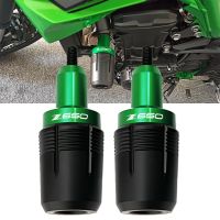 สำหรับ Kawasaki Z650 Z650RS Z 650 ABS Ninja650 Ninja 650 2017-2020 2021 2022รถจักรยานยนต์2023กรอบแถบเลื่อนตัวป้องกันการลื่น