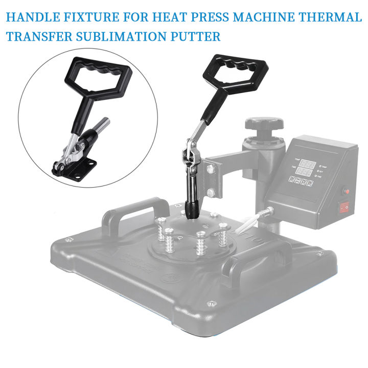 304e-handle-fixture-heat-press-machine-clamp-thermal-transfer-carbon-steel-sublimation-putter-heat-press-machine-part-clamping
