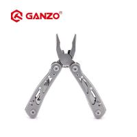 Ganzo G100 series G104-S Multi pliers 11 Tools in One Hand Tool Set Screwdriver Kit Portable Folding Stainless Steel plier