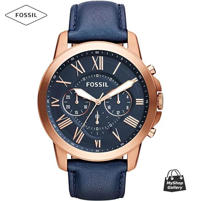 fossil grant blue