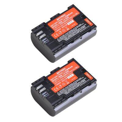 【On Sale】 2040MAh LP-E6N LP-E6พร้อม Panasonic จากญี่ปุ่นเซลล์ + เครื่องชาร์จแบบคู่ LED สำหรับรุ่น6D 7D 5DS 5DSR EOS 90D EOS R R5 R6