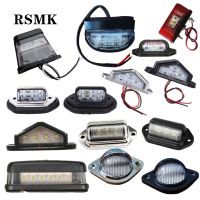 1Pc 10-30V LED 24V Truck Number Plate Lights Lighting Trailer Tractor RV A Lorry 12V Car Caravan License Plate Lamp