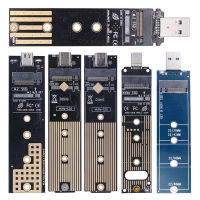 โปรโตคอลคู่ M.2เป็น USB 3.0อะแดปเตอร์แปลง M.2 NVME PCIe NGFF SATA 10Gbps M.2 SSD กรณีอะแดปเตอร์สำหรับ2230224222602280 SSD